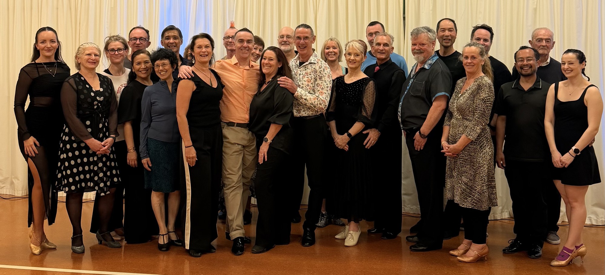 The group from the September workshop