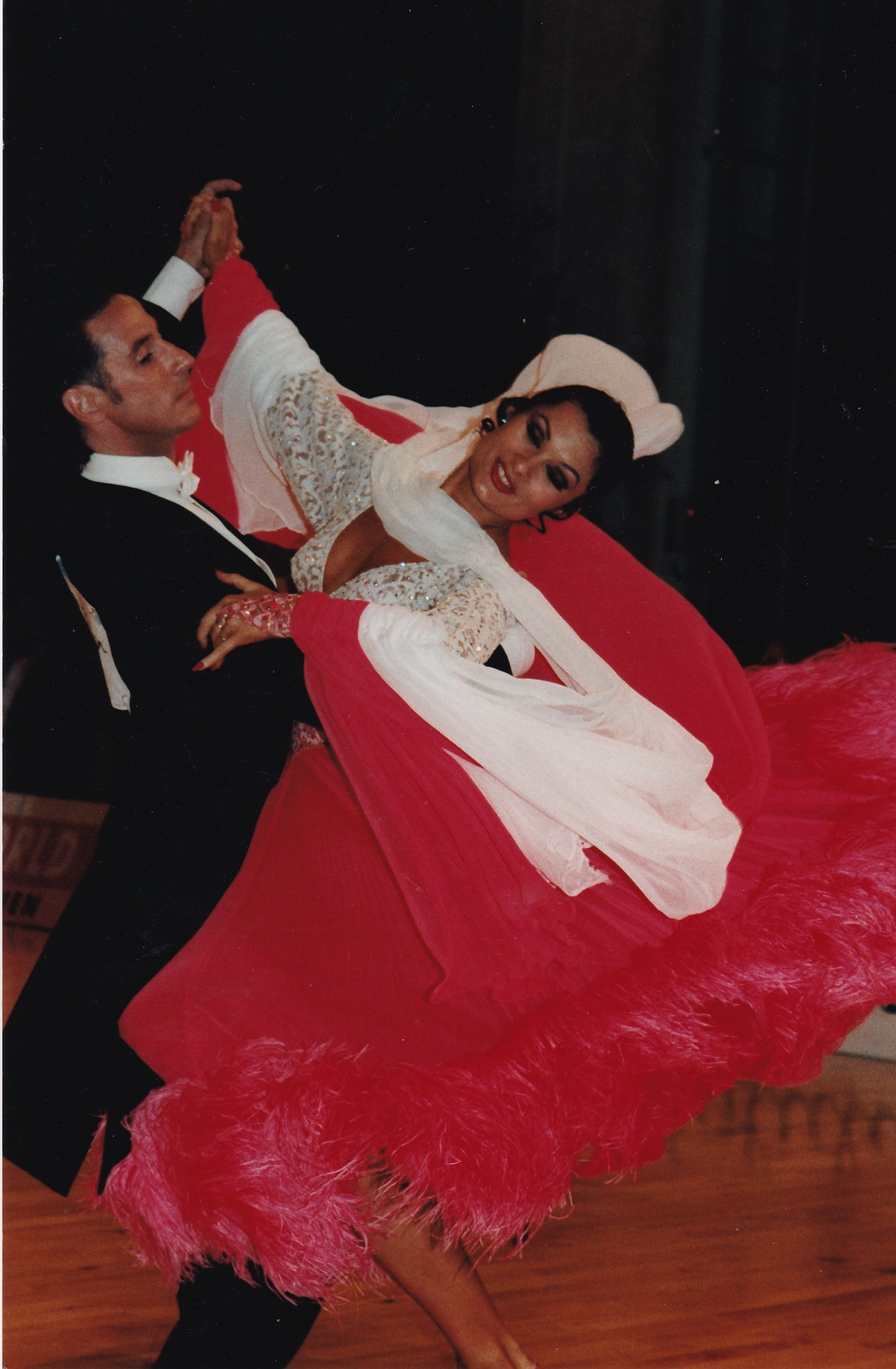 Rachell and Peter dancing Ballroom